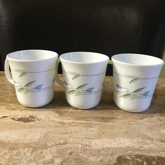 Corelle Blue & Green Coffee/Tea Mugs - Picture 2 of 10